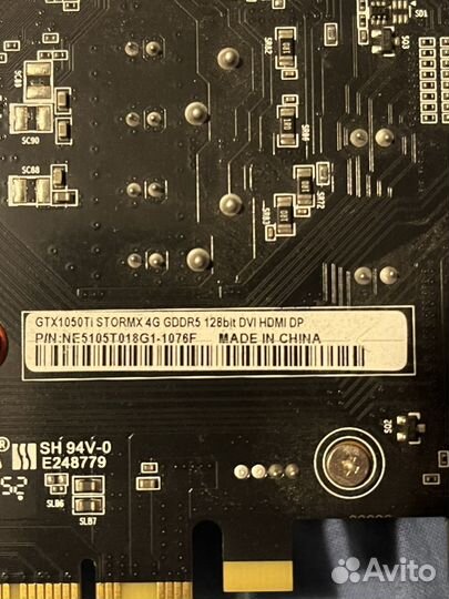 Geforce gtx 1050 ti 4gb