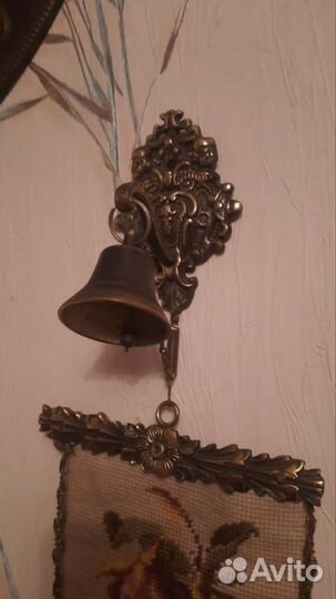 Шнур для звонка, сонетка с колокольчиком