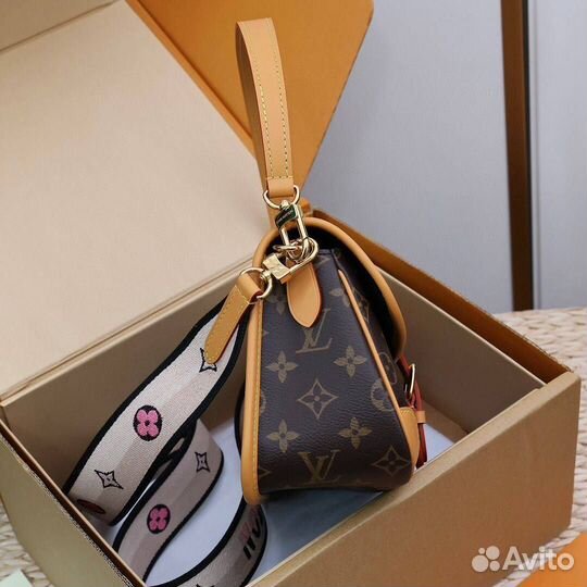 Сумка louis vuitton.Премиум.Натуральная кожа.Канва