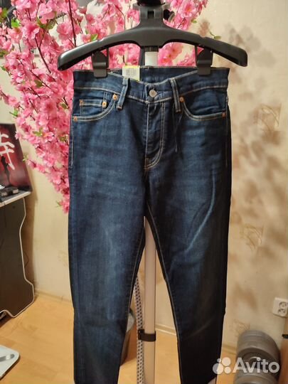 Джинсы мужские синие Levi's 30/34 slim 511