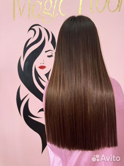 Наращивание биопротеиновых волос