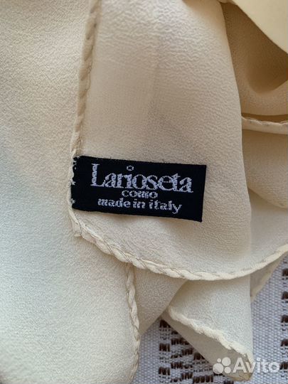 Палантин, шарф, 100 натуральный шелк, Италия