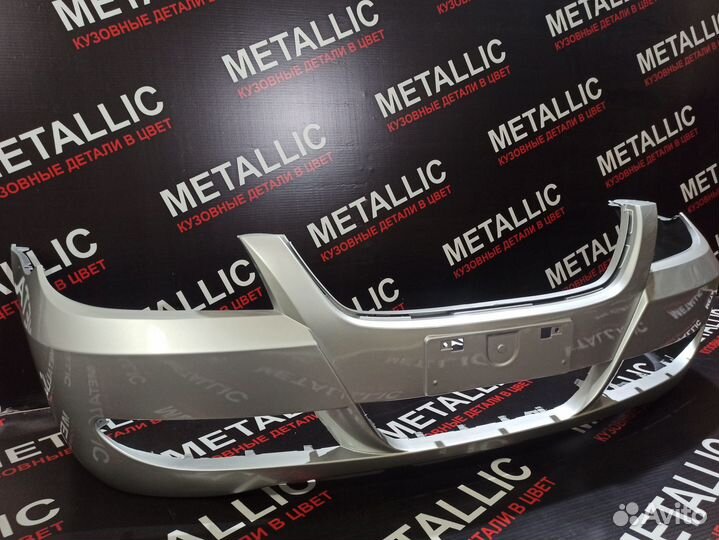 Бампер Lifan Solano 620 Серебристый