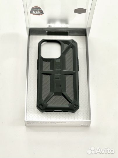 UAG Monarch для iPhone 13 Pro (карбон) оригинал