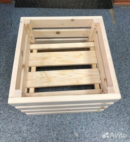 Кашпо для сада из дерева