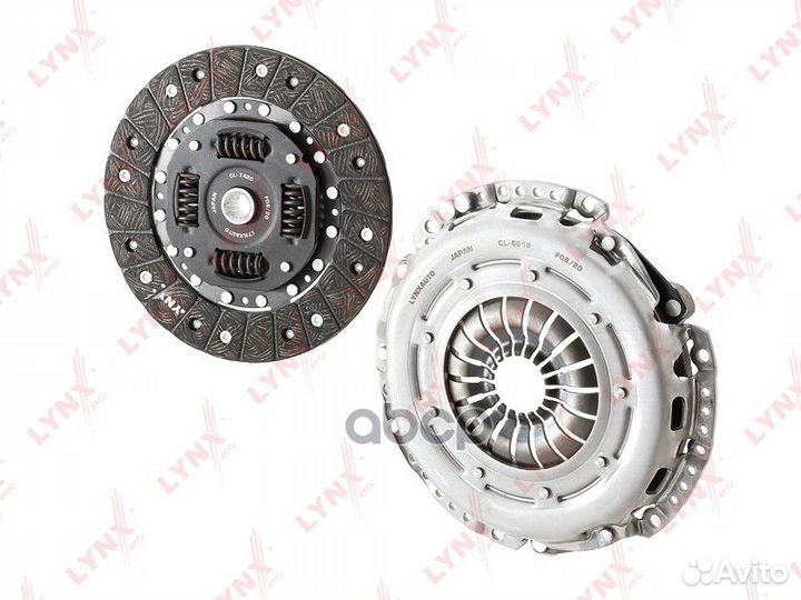 Комплект сцепления без выжимного (228 mm) CL1