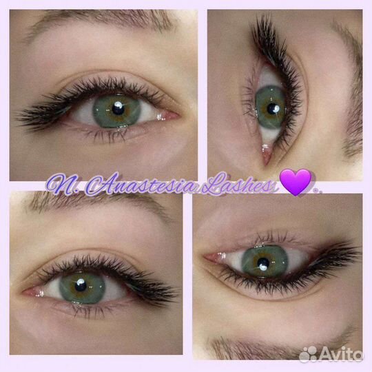 Наращивание ресниц, Ламинирование Ресниц и Бровей