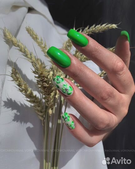 Маникюр, Покрытие Гель-лак,Парковый