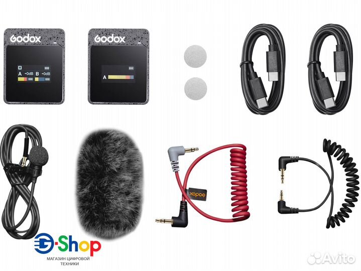 Петличная радиосистема Godox MoveLink M1 II