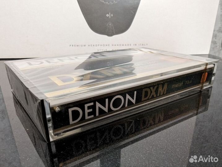 Аудиокассета Denon DXM 60 (1978)