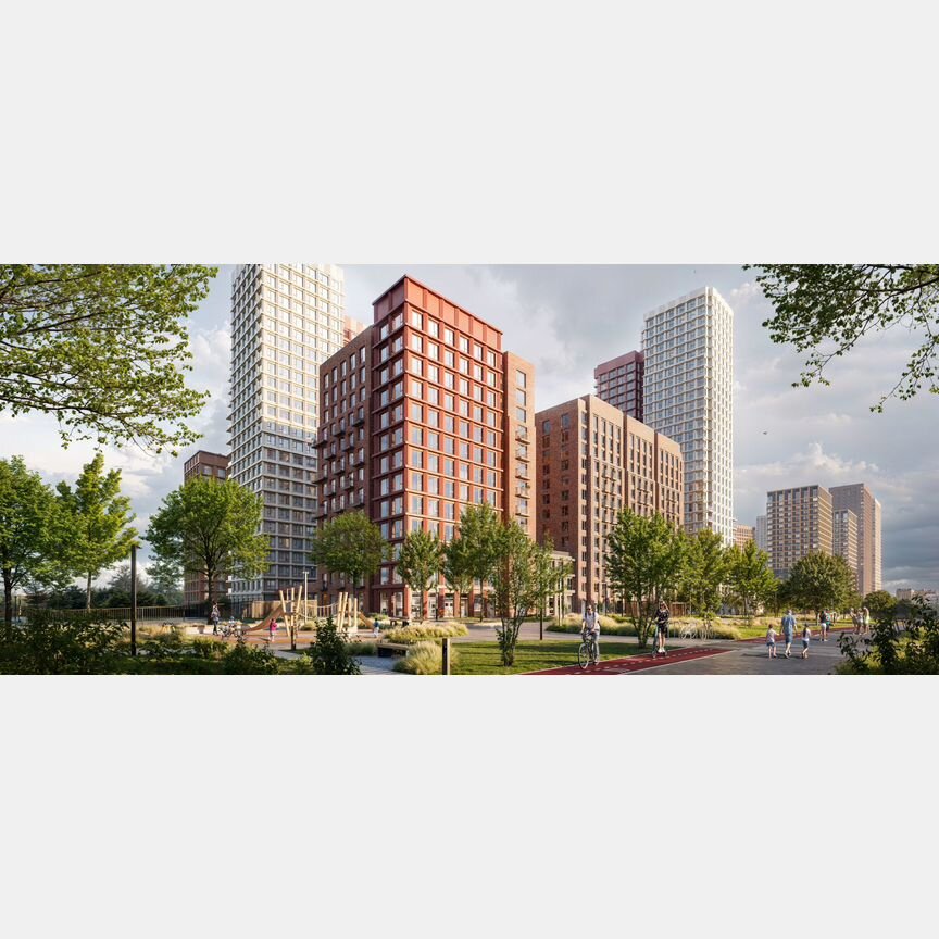 Квартира-студия, 37,6 м², 2/13 эт.