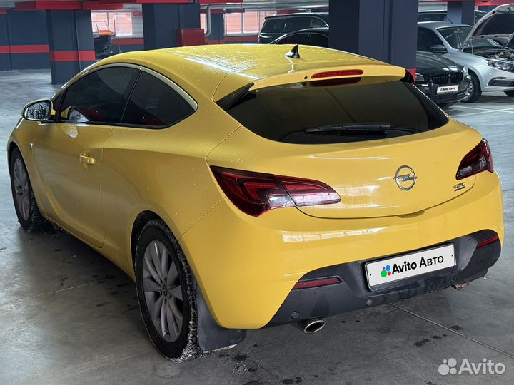 Opel Astra GTC 1.4 AT, 2013, 185 000 км