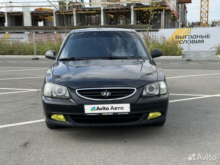 Hyundai Accent 1.5 AT, 2008, 180 700 км