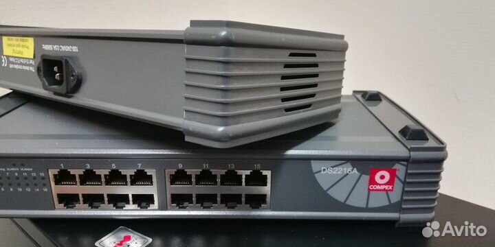 Коммутаторы D-Link, Compex. Сетевые карты