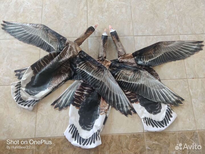 Чучела гусей машущие махокрыл Flywing флюгер