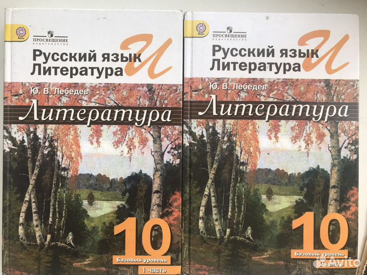 Учебник русский язык и литература 10 класс