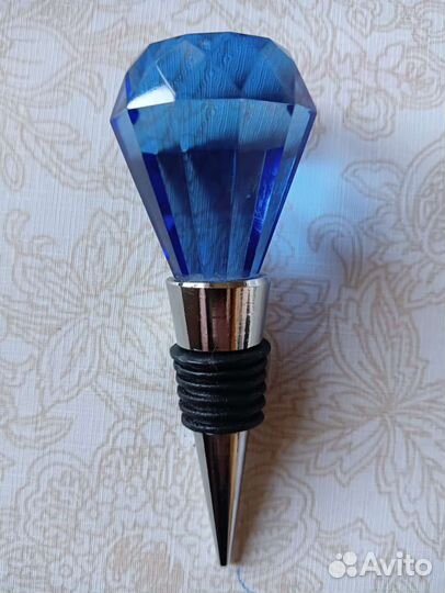 Винтажная пробка для бутылки, штофа, графина