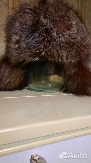 Шапка женская чернобурка