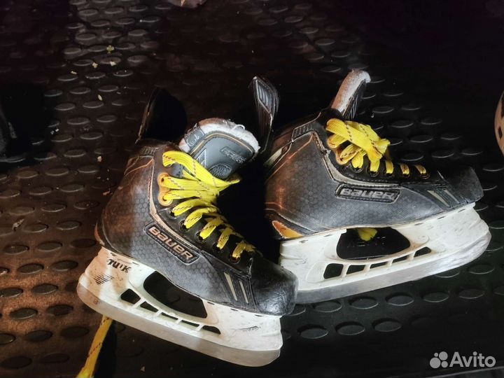 Коньки bauer детские хоккейные 6-7 лет