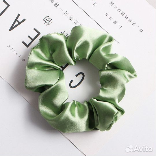 Резинка для волос шелк