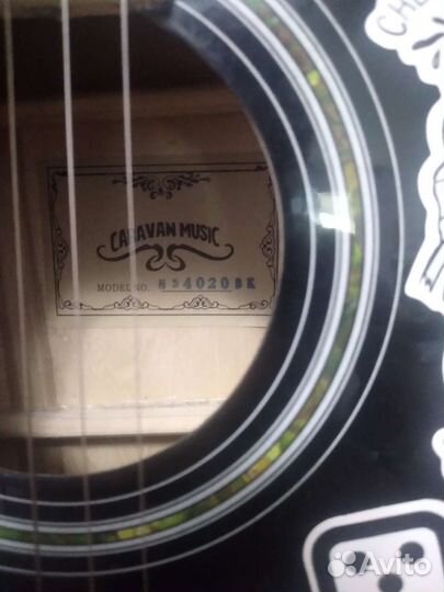 Акустическая гитара caravan music