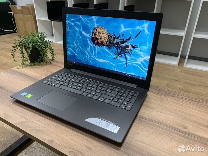 Игровой ноутбук Lenovo i3/8gb/2видеокарты