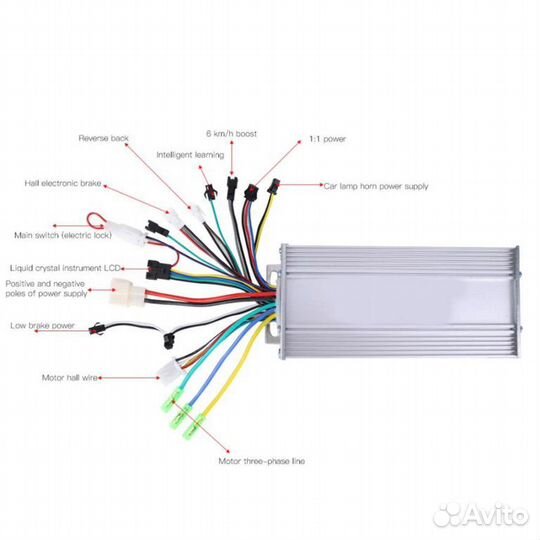 Контроллер 24-48V 1000W