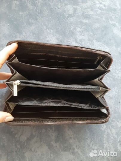 Мужское кожаное портмоне оригинал demanche