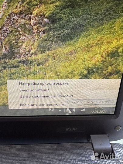 Ноутбук samsung r530