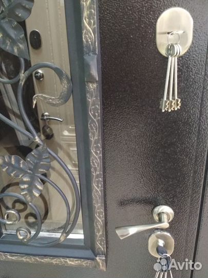 Дверь входная ковка