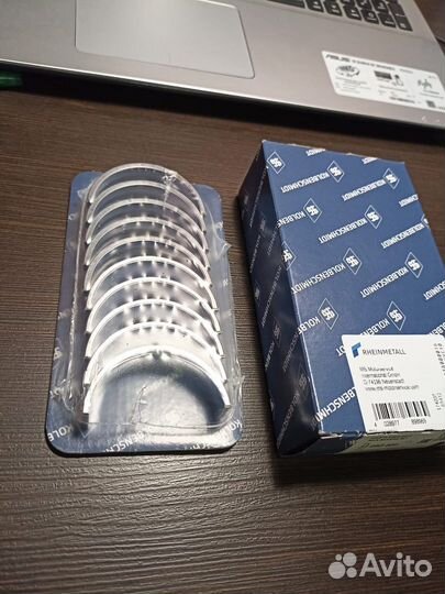 Вкладыши коренные двигатель Polo Sedan, Rapid