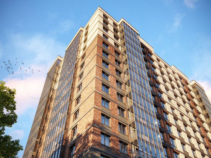 1-к. квартира, 44,7 м², 12/16 эт.