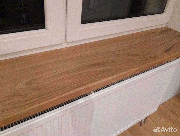 Подоконник из дерева