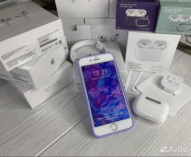 AirPods Pro Новые + Чехол в подарок