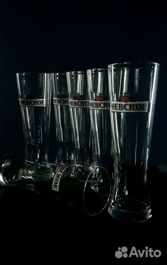 Пивные бокалы 6 штук 0.5л
