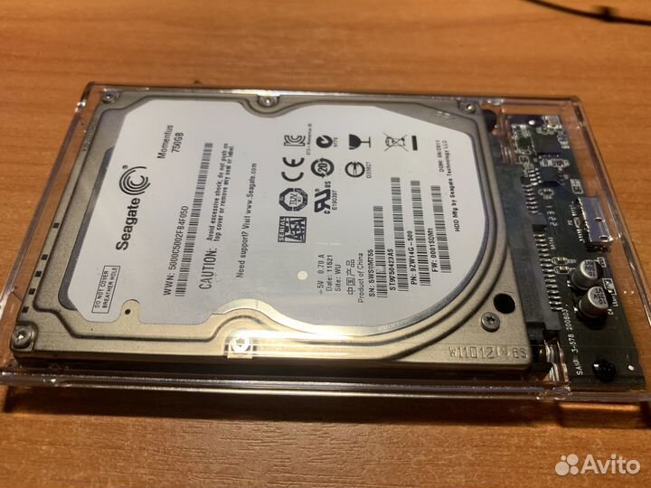 Внешний жесткий диск Seagate 750 GB (usb 3.0)