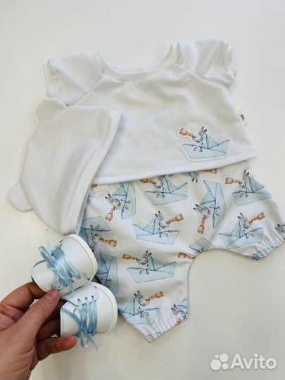 Одежда и обувь для басика 30 см без лап