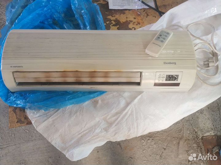 Тепловентилятор настенный