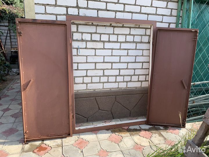 Ставни металлические б/у