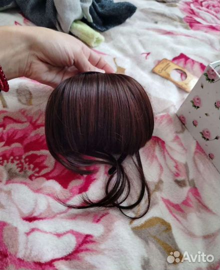 Парик челка с ободком