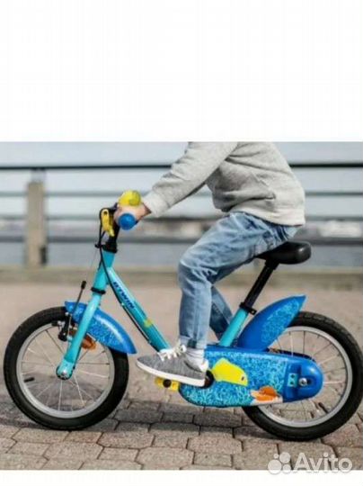 Велосипед 14 дюймов btwin декатлон