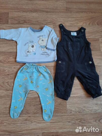 Одежда для детей 0-6 мес