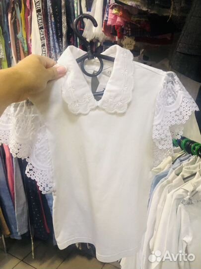 Блузки школьные 7-14 лет
