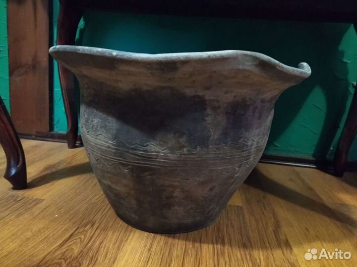 Чернолощеная глиняная посуда 18 вв