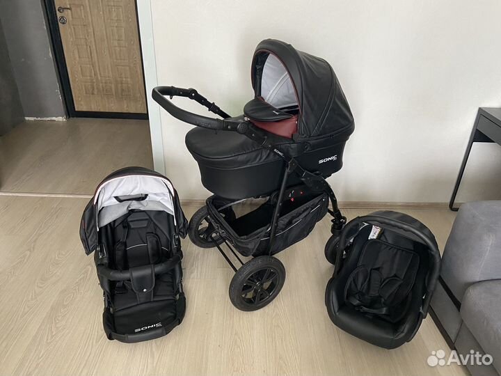 Коляска Sonic plus Verdi 3 в 1
