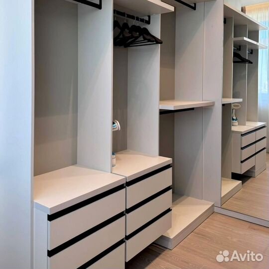 Гардеробная как икея