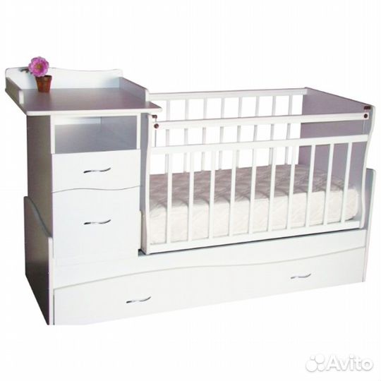 Детская кроватка-трансформер Островок уюта Чунга