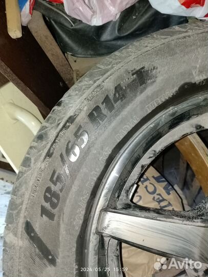 Зимние колеса r14 4 100