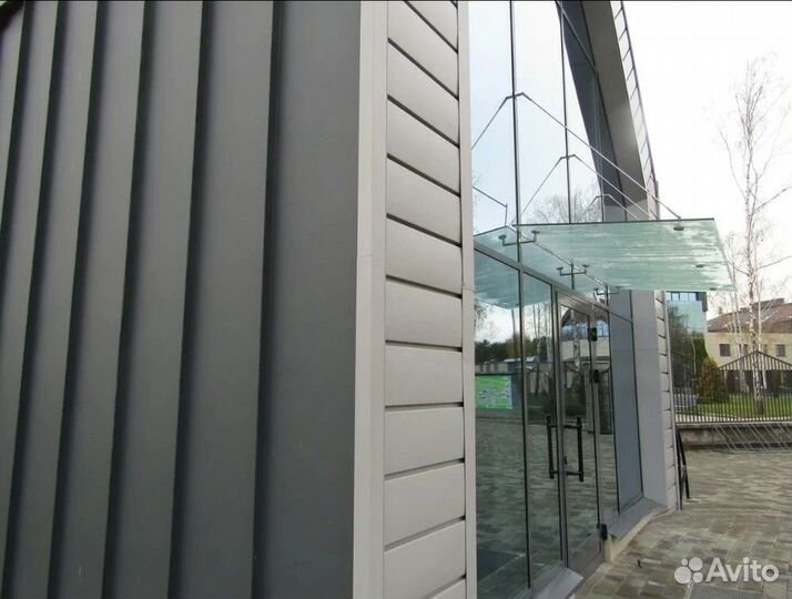 Фасадные металлические панели