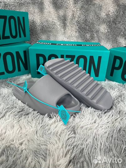 Adidas Yeezy Slide Серые Оригинал Poizon